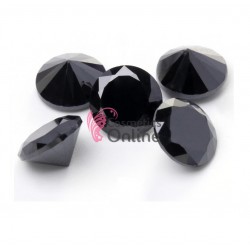 Diamante din Zirconiu pentru decor unghii DZR026 Black (Negru) de 3mm